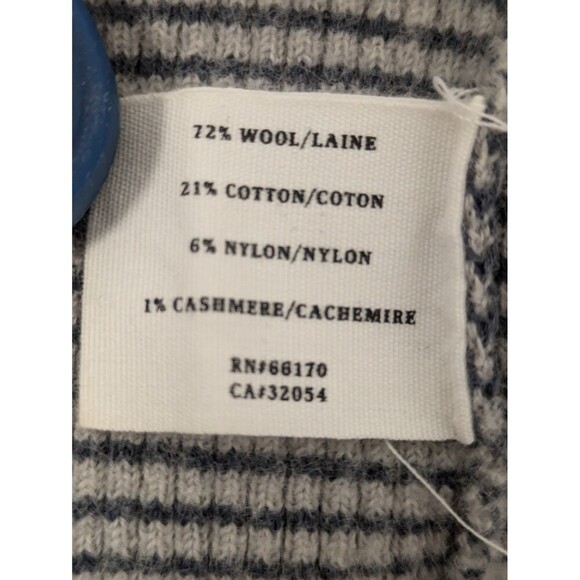 Anthropologie Sparrow Gray Wool Cotton Cardigan Duster sz M Comfy Cozy Chic - Picture 3 of 10